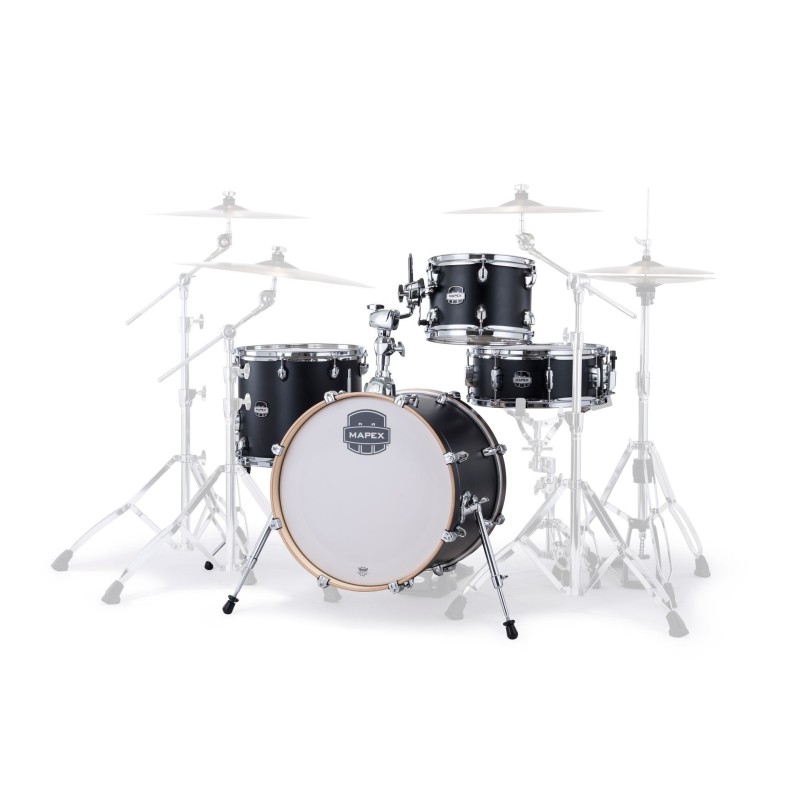 MM486SKD MARS MAPLE BEBOP 4 PEZZI MATTE BLACK