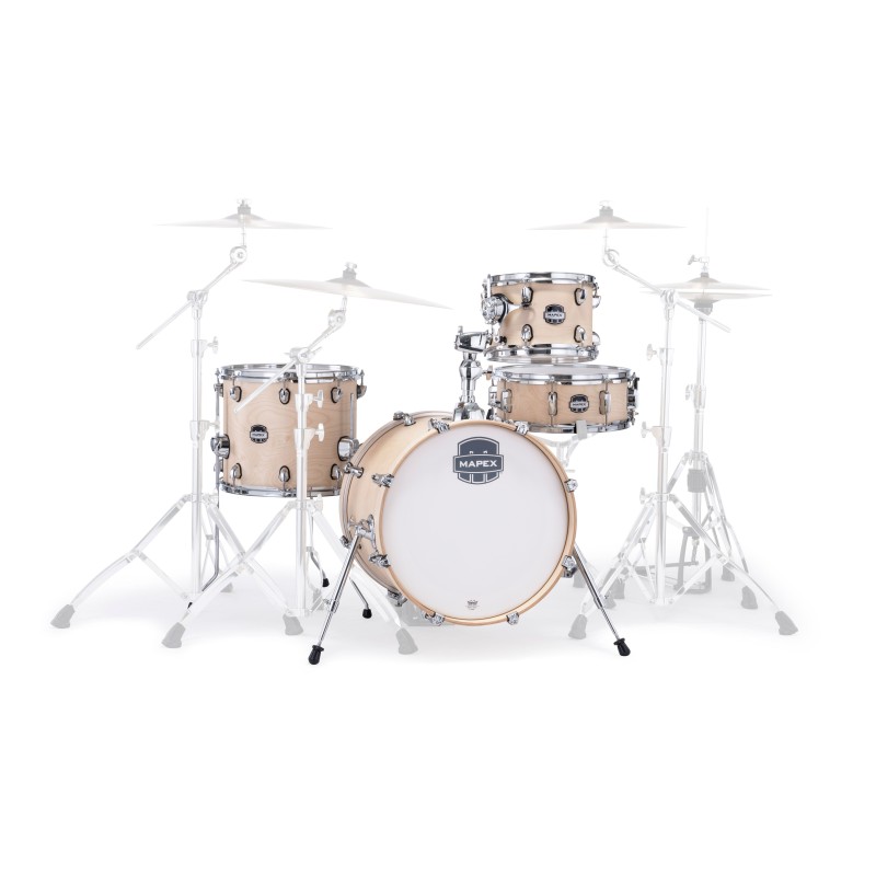 MM486SNW MARS MAPLE BEBOP 4 PEZZI NATURAL SATIN