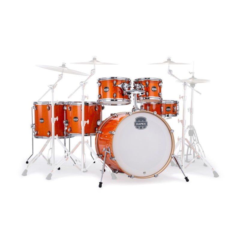 MM628SFUOG MARS MAPLE STUDIOEASE 6 PEZZI GLOSSY AMBER