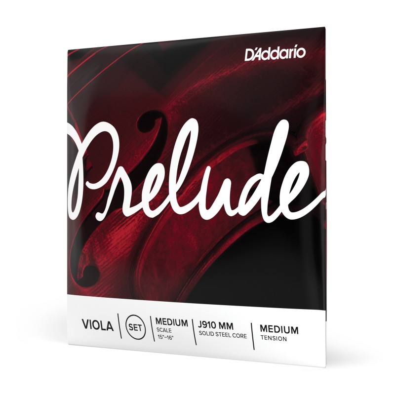 J910 MM SET DI CORDE D'ADDARIO PRELUDE PER VIOLA, MEDIUM SCALE, TENSIONE MEDIA