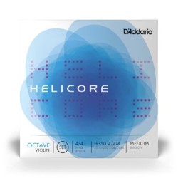 H350 4/4M D'ADDARIO HELICORE OCTAVE  MUTA DI CORDE PER VIOLINO, SCALA 4/4, TENSIONE MEDIA