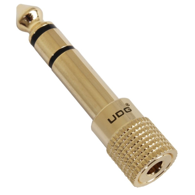 U94002 UDG ULTIMATE HEADPHONE JACK ADAPTER SCREW 3.5MM (1/8”) TO 6.35MM (1/4”)