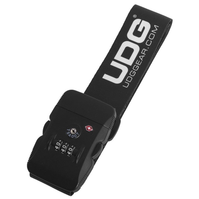 U10048  ULTIMATE LUGAGGE STRAP BLACK