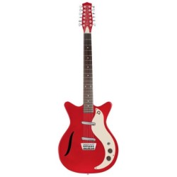 VINTAGE 12STR GUITAR RED...