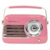 MADISON-RETRORADIO BT/USB/FM - ROSA