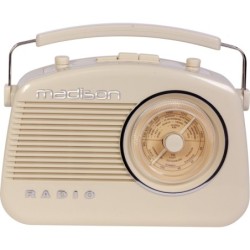 MADISON RADIO D'EPOCA CON AM/FM/BT/LINE IN