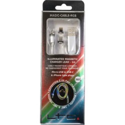 CAVO MAGNETICO ILLUMINATO 1m - RGB