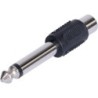 ADATTATORE RCA F/JACK 6,35 MASCHIO MONO