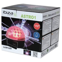 ASTRO-1 LED EFFETTO 81-CEL 3x3W LED RGB (no DMX)