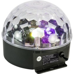 PARTY - 6x1W RGBWYP LED ASTRO BALL