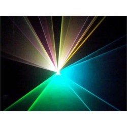 EFFETTO LASER RGB DA 430 MW CON DMX / IRC