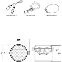 MATRICE PAR 60x3 LED RGB