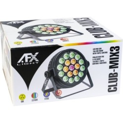 PAR 19x10w LED RGBw CERCHI CONTROLLABILI SINGOLARMENTE