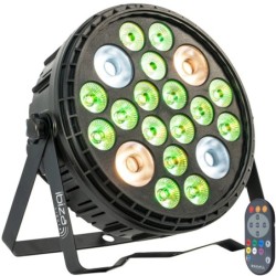 16x RGBW + 4x WWCW LED PAR 8CH DMX + RC