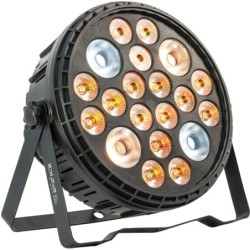 16x RGBW + 4x WWCW LED PAR 8CH DMX + RC