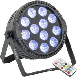 LED PAR SOTTILE 12X6W RGBW