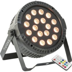 LED PAR SOTTILE 18x1W RGB