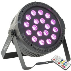 LED PAR SOTTILE 18x1W RGB