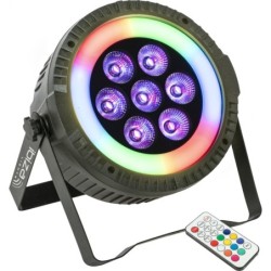 THIN PAR LED 7x10w RGBW +...