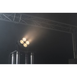 PAR 4x50W LED BIANCO CALDO E BIANCO FREDDO CONTROLLABILI SINGOLARMENTE