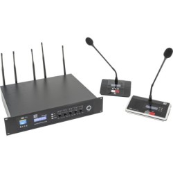 UNITÀ PRINCIPALE SISTEMA DI CONFERENZA WIRELESS UHF