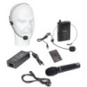 SISTEMA PA PORTATILE DA 12'' / 2 MICROFONO UHF / USB-MP3 / VOX, BLUETOOTH, TWS