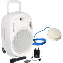 PORT12UHF-WH-MKII CON ALTOPARLANTE ESTERNO IMPERMEABILE DA 30 W