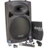 15 '' SISTEMA PA PORTATILE W / 2 VHF MIC / USB-SD BLUETOOTH / VOX CONTROL PORT15VHF-BT