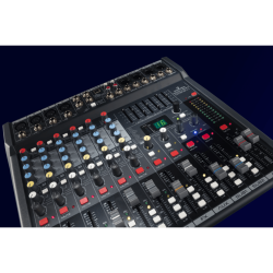 MIXER ECONOMICO MICROFONICO 8 CANALI ALCHEMIX 402UFX con Multieffetto Digitale a 24-bit & Scheda In/Out Stereo USB