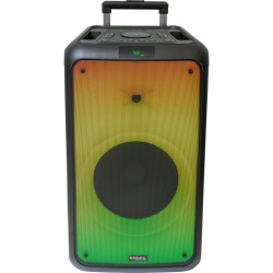 CASSA TROLLEY A BATTERIA STREET WAVE MAX IBIZA CON LED